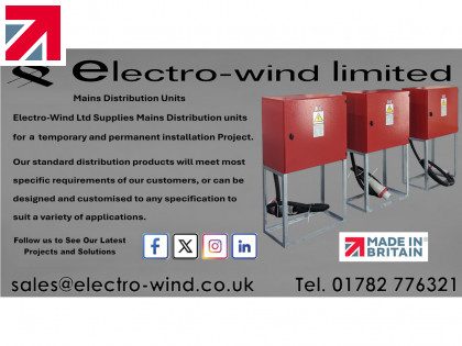 Powering projects with flexible mains distribution units