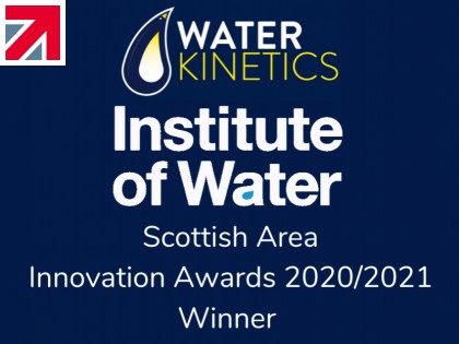 Water Kinetics Wins the 2021 Institute of Water Scottish Innovation Award