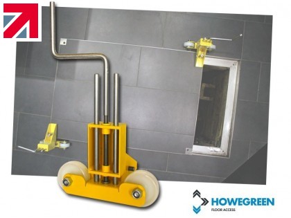 Why you should use Howe Green Access Cover Skates to lift heavy floor access covers