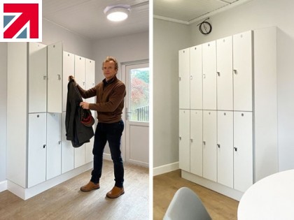 Crown lockers with Biomaster a first for the care home sector