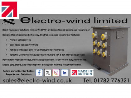 17.6kVA single phase double wound continuous transformer