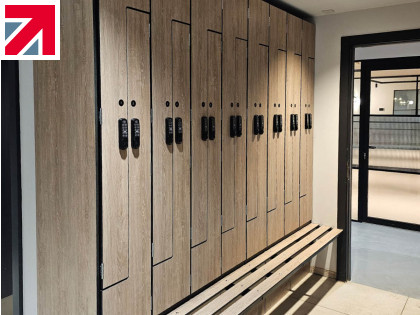 Commercial heated Z lockers at 8 St Paul's Street