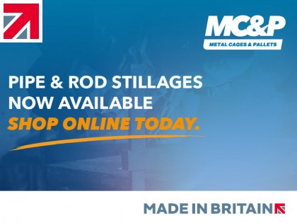 Heavy Duty Pipe & Rod Racking Stillage Made in the UK £188+VAT