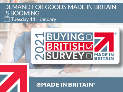 Demand for goods made in Britain is booming - join us to find out why