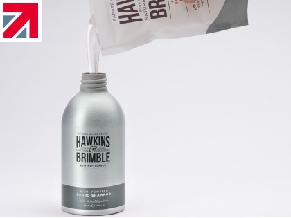 20% off Hawkins & Brimble men's shaving and beard care products