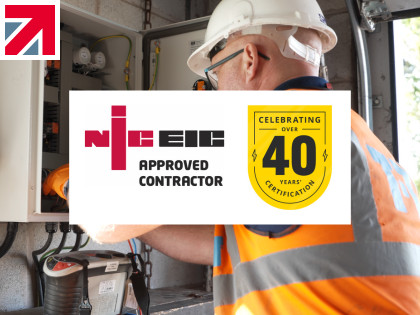 T-T Celebrates 40 Years as an NICEIC Approved Contractor