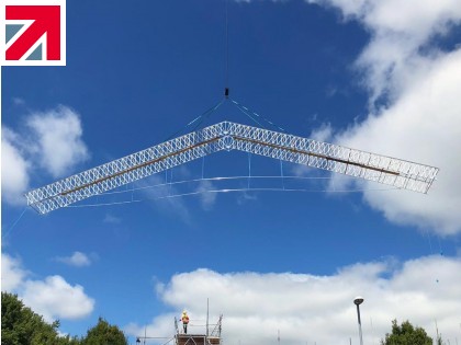 The UK's largest temporary roof