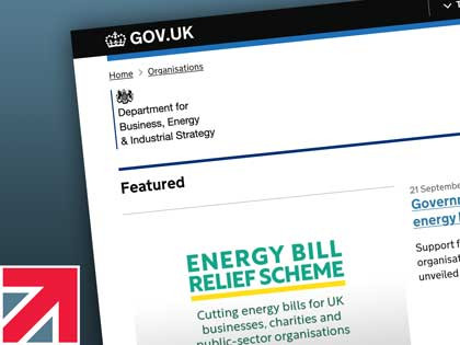 Government announces energy bill support for businesses