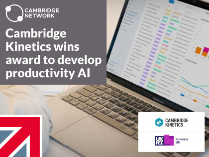 Cambridge Kinetics Innovate UK grant win featured in Cambridge Network