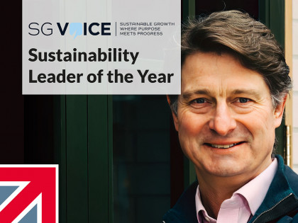 Sustainability Leader of the Year opinion piece on localised supply chains
