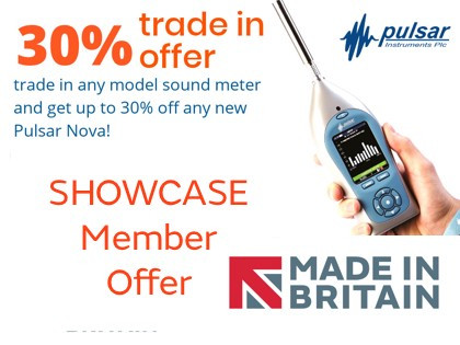 Save up to 30% on a Nova when you trade in any sound meter