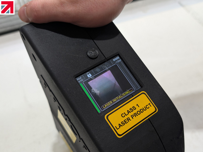 The world's first battery-powered Class 1 portable laser marker from ...