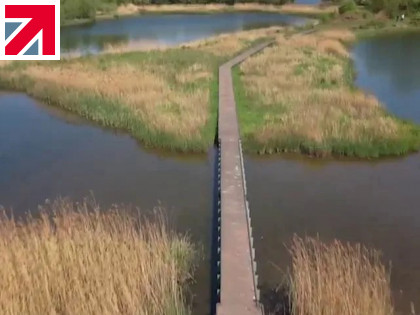 From swamp to sustainable boardwalk: RADIX Foundations support eco project in Wales