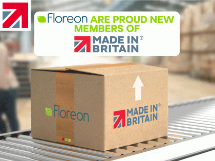 Floreon a durable flame retardant bioplastic manufacturer is a new member of Made In Britain