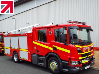 Merseyside Fire & Rescue Service utilise Sure’s Mallard Antennas to help future proof their fleet ready for ESN