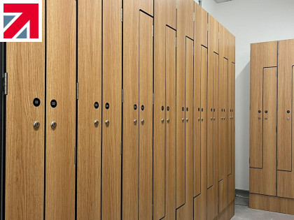 Drying lockers at BAE Systems