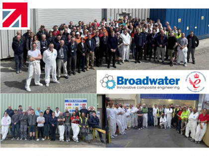 Broadwater Mouldings Ltd has achieved a King's Award for Enterprise