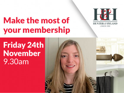 Make the most of your membership, with Hunter & Hyland