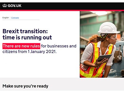 Government issues new guidance on product standards after Brexit