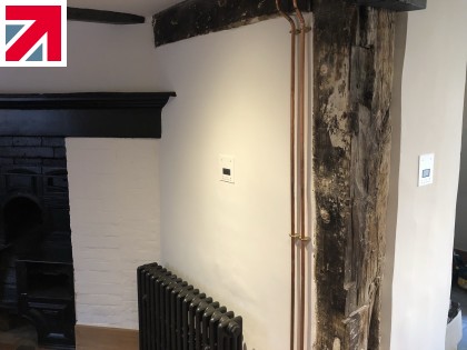 Restoration team discovers innovative fire safety solution for medieval listed building