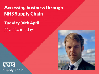 Accessing business through NHS Supply Chain