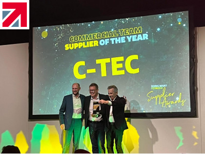 CT1 is Travis Perkins Commercial Supplier of the Year