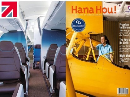 Biomaster antimicrobial protection takes flight with Hawaiian Airlines