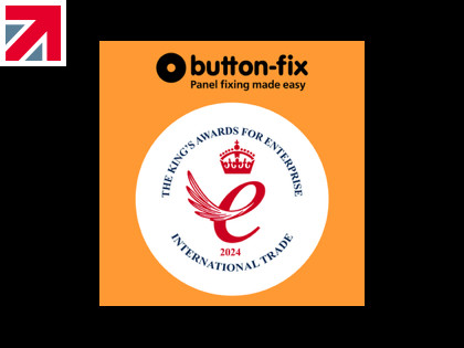 Button-fix awarded Kings Award for Enterprise for International Trade 2024