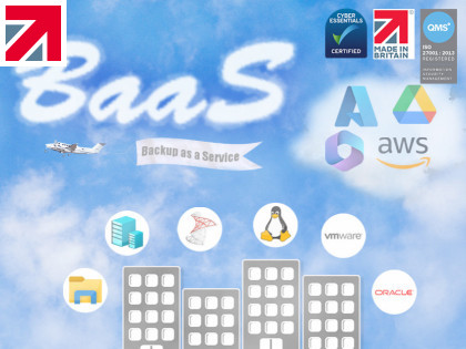 Backup Systems, the only UK developer of backup and DR software as a service (BaaS)