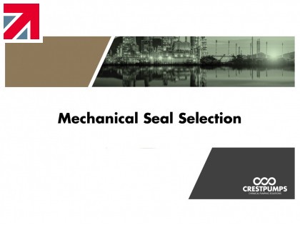 Mechanical Seal Selection