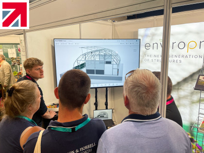Northern Polytunnels showcases British-Made innovation at the HTA National Plant Show 2025