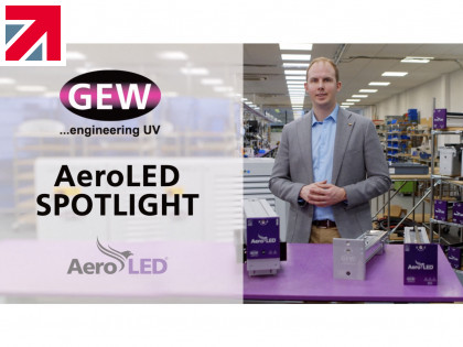 GEW release AeroLED spotlight video