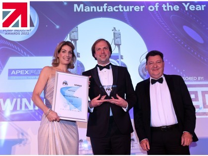 Apex Pumps - Manufacturer of the Year - Pump Industry Awards 2022
