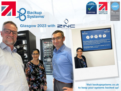 Backup Systems Visits Zinc Group