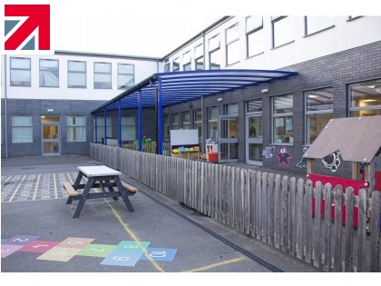 NBB Outdoor Shelters Installation For Jewell Academy, Bournemouth