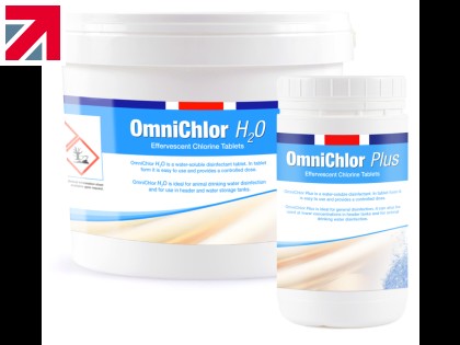 Introducing two new Animal Biosecurity products OmniChlor Plus and OmniChlor H2O