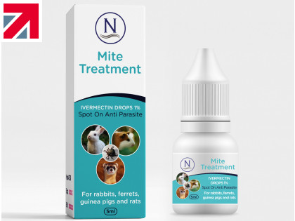 Naqua Limited has launched its UK-made Ivermectin Anti-Parasite Treatments for small animals and birds in the UK pet retail sector
