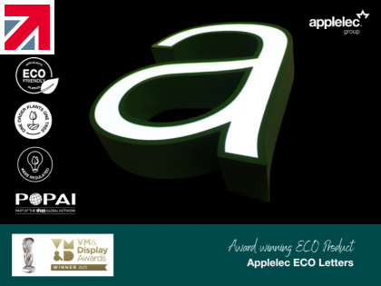 Applelec wins Best Sustainable/Eco-Friendly product at VM & Display Awards 2025