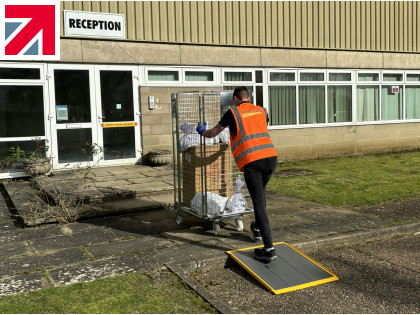 Portaramp saving customers 115 steps per delivery with DriverRamp