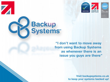 Why choose Backup Systems?