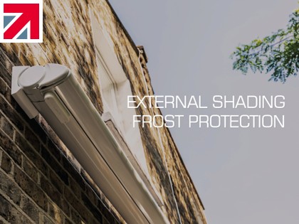 External Shading Frost Protection