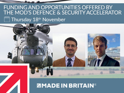 Made in Britain reveals the fast way to access MOD innovation funding