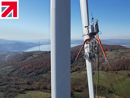 Marlow's Sustainable Rope Innovation for Wind Turbine Robotic Cleaning System