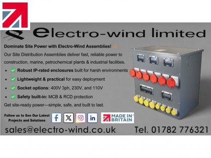 Power up your construction site with Electro-Wind distribution assemblies