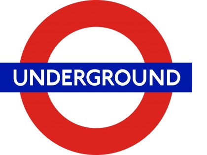 Posters on the London Underground
