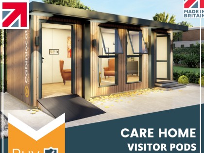 Care and attention given to Care Home Visiting Pods