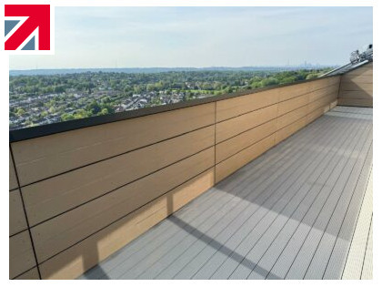 AliDeck supply junior flat board & supporting joists to balcony remediation project