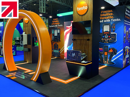 How Testo refreshed their InstallerSHOW stand with Motive Exhibitions