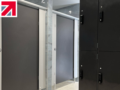 All Saints Hotel Hub lockers and cubicles