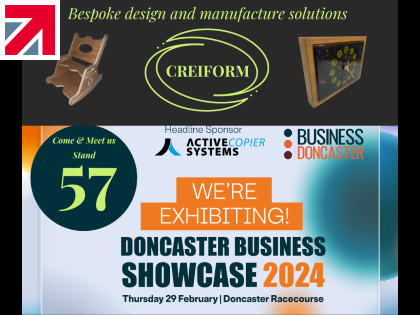 Creiform Ltd - 2024 Doncaster Business Showcase Exhibition - Thursday Feb 29th